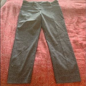 Zac & Rachel gray and black chevron dress pants size 12